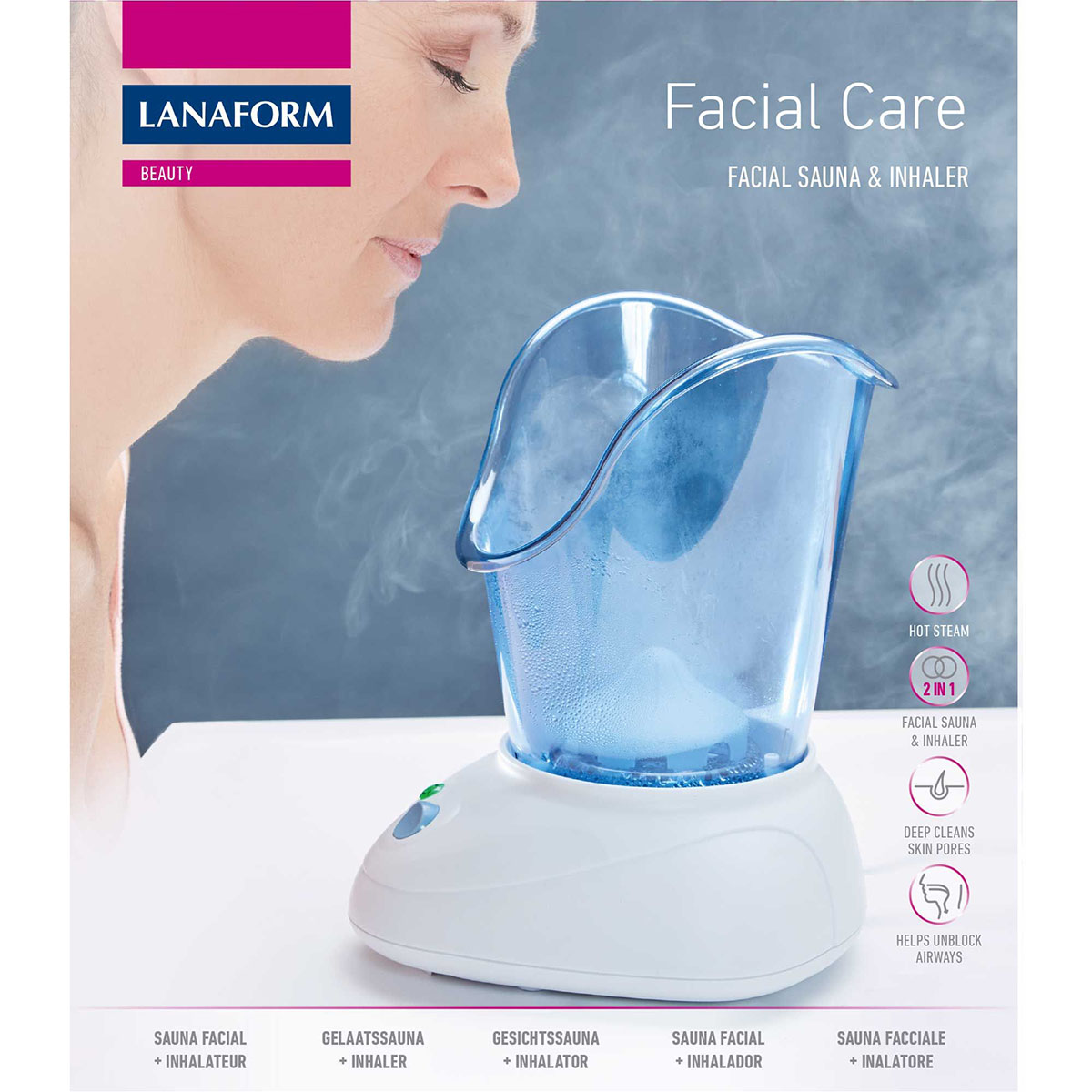 Ansiktssauna Lanaform Facial Care