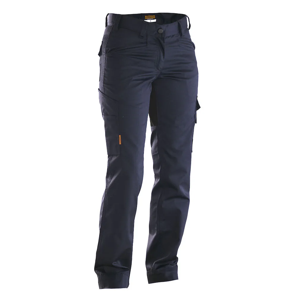 Servicebyxa stretch dam Marin/Svart D34 Storlek: D34,