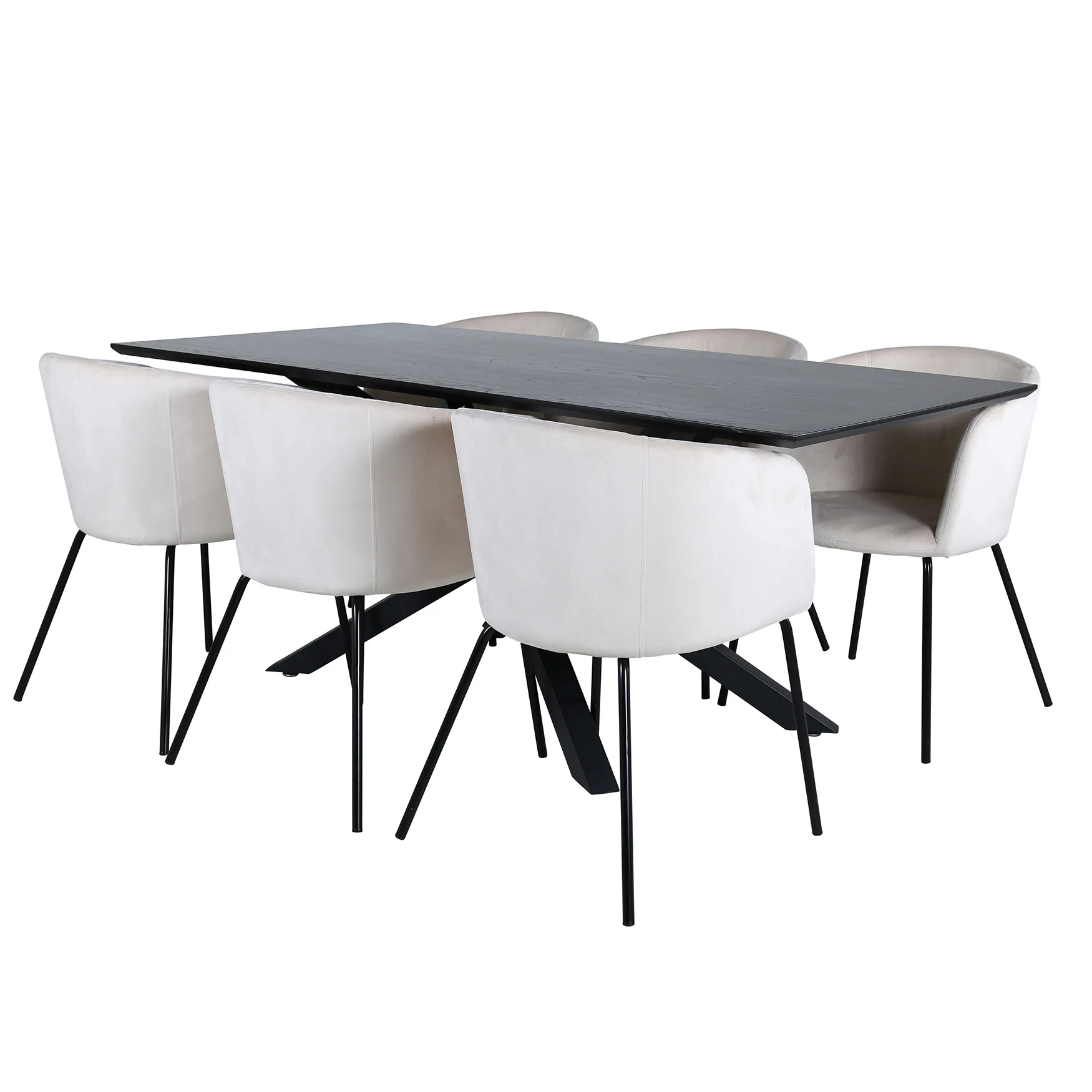 Svart/Beige/Svart