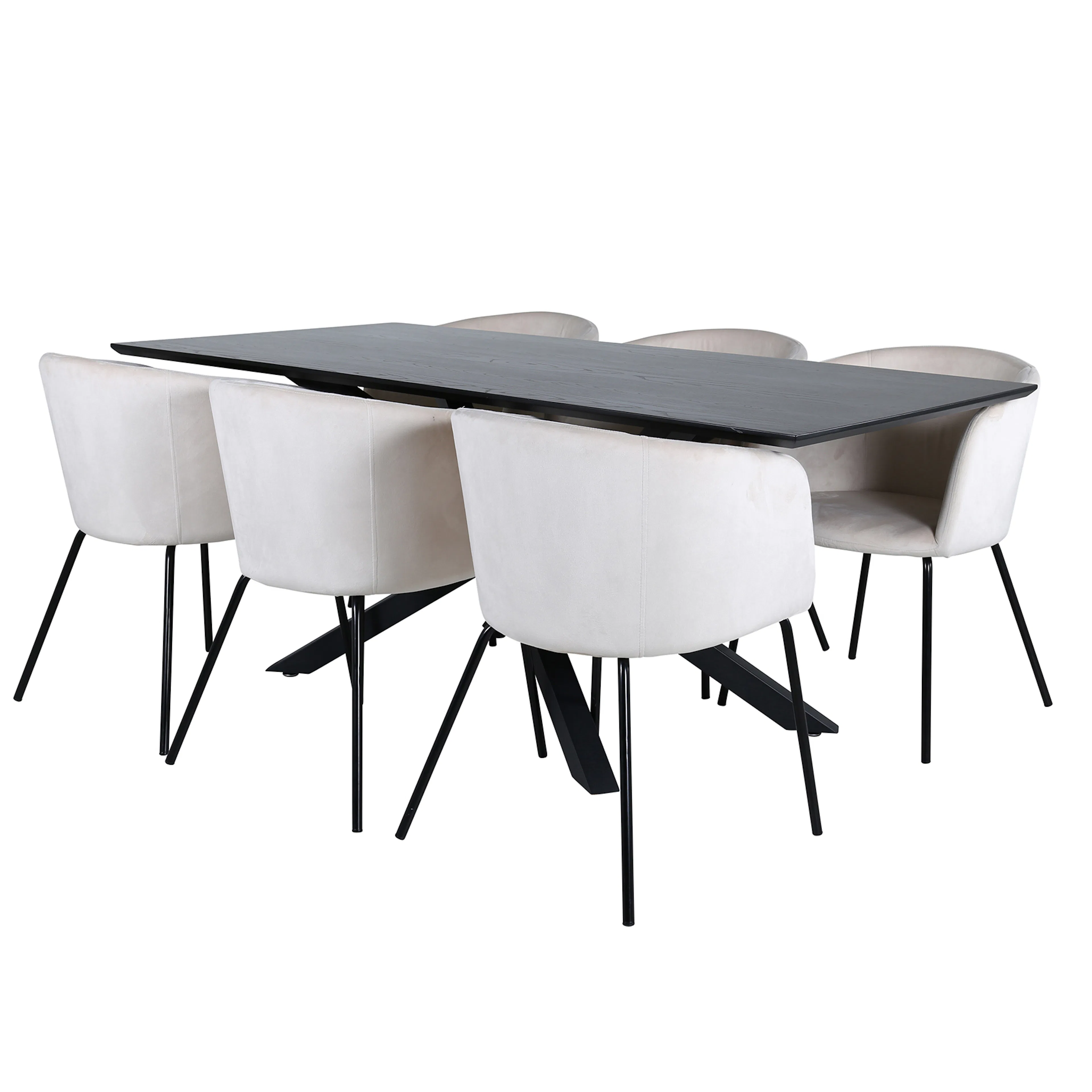 Svart/Beige/Svart
