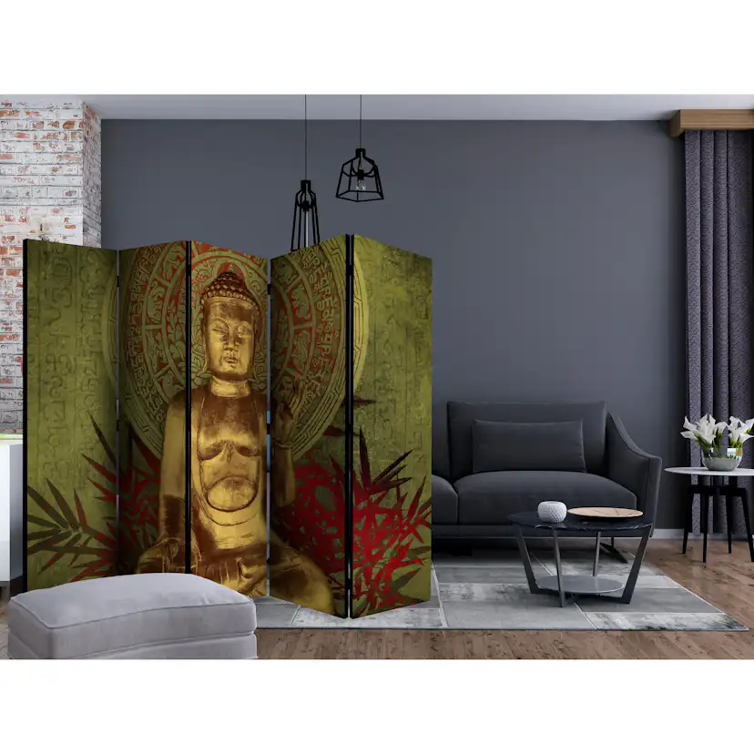 Rumsavdelare Skärmvägg Arkiio Golden Buddha II 225x172 cm