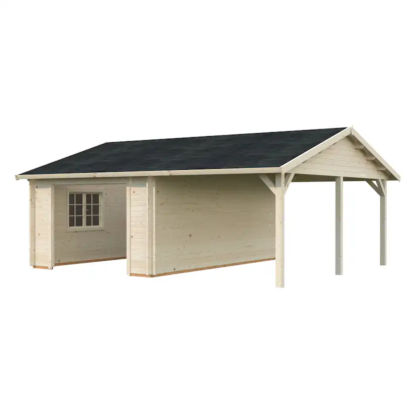 Roger 19,0+16,2 m2 kit BNDIP Impregnerad brun