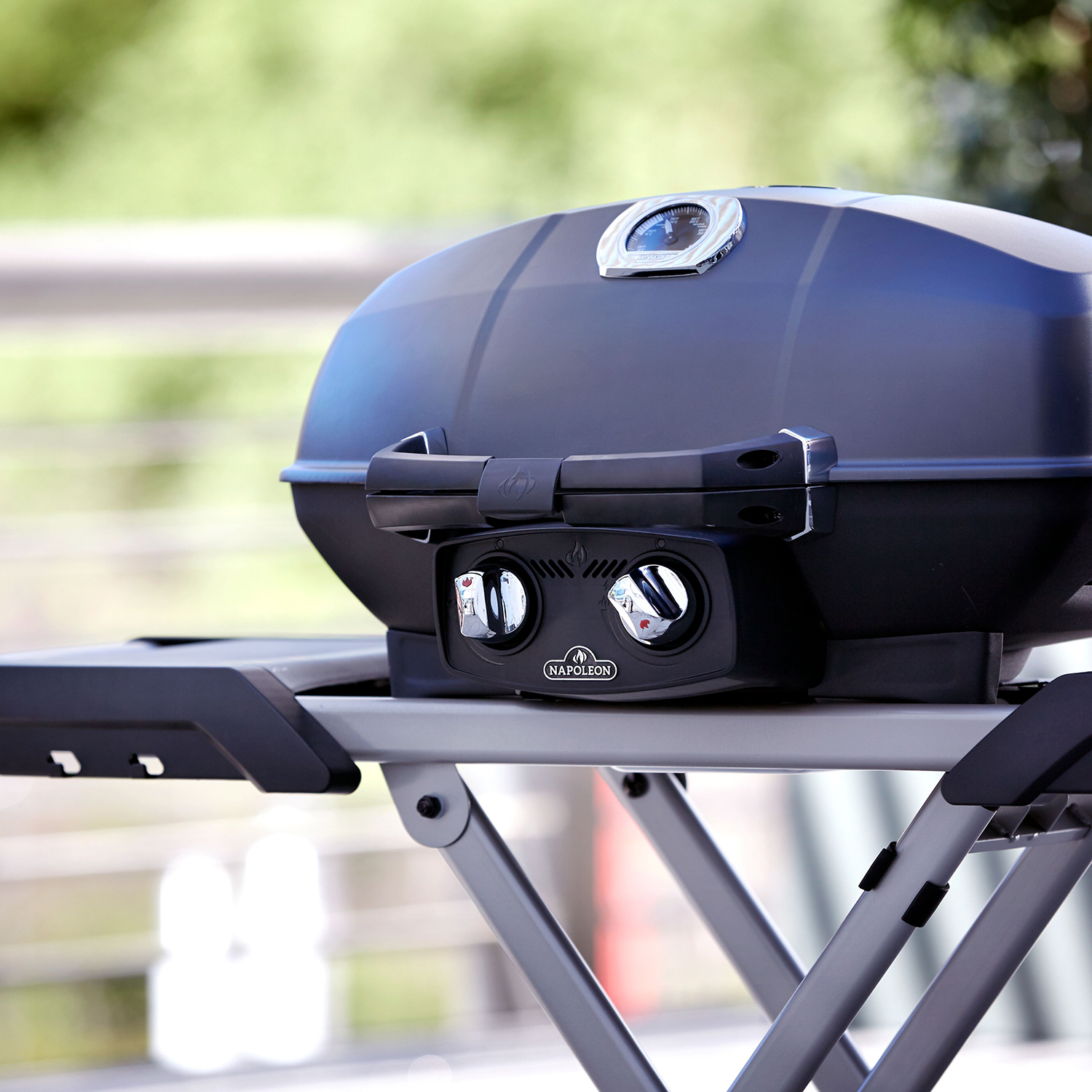 Gasolgrill Napoleon PRO285-X Bärbar Grill med 2 Brännare & Gjutjärnsgaller