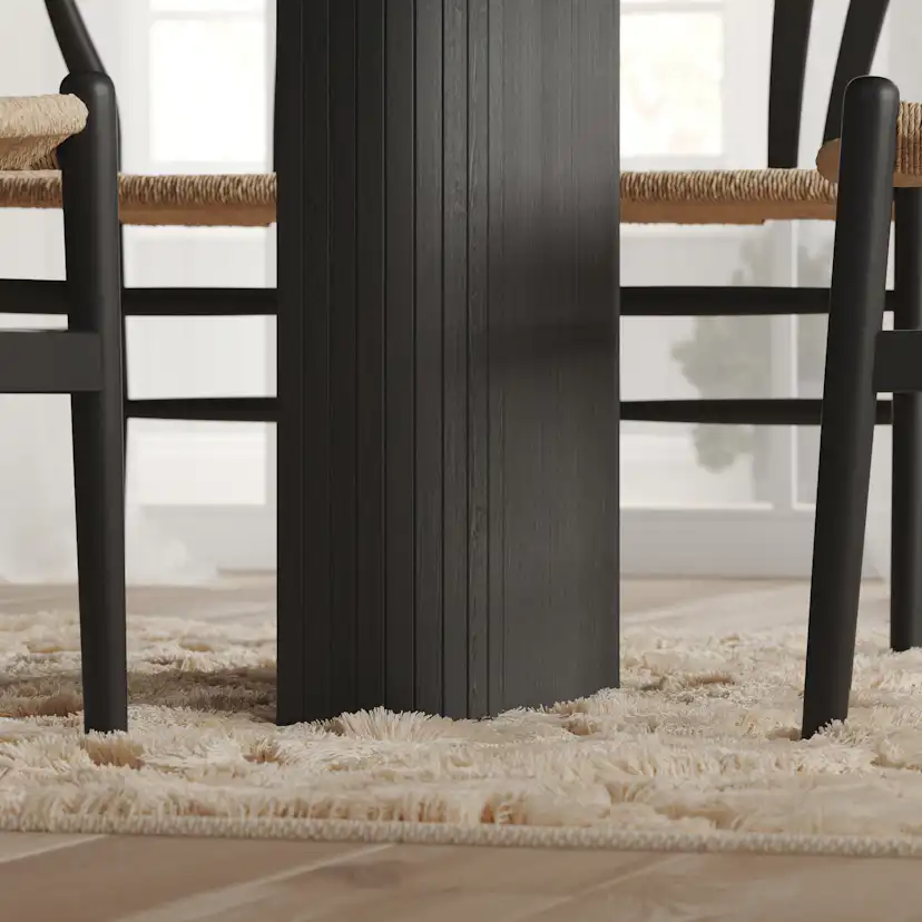 Matbord Bark Kopparbo Rektangulärt 160-220 cm Förlängningsbart