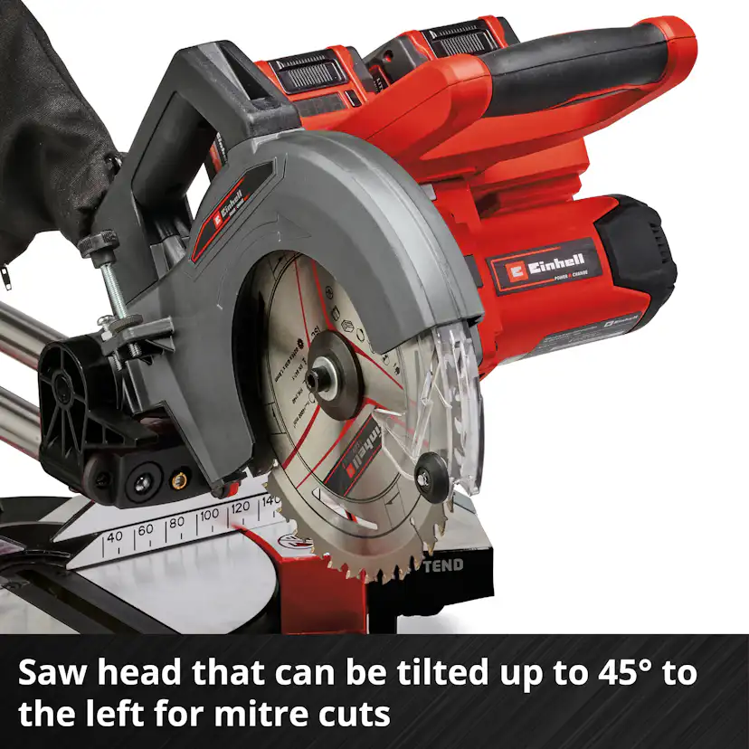 Glid-geringssåg Einhell TE-SM 36/210 Li - Solo Sladdlös utan Batteri