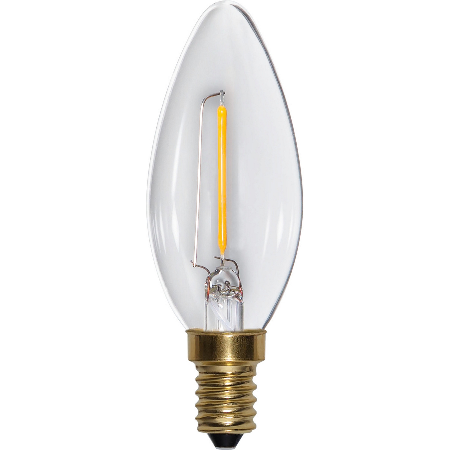 LED-lampa Star Trading E14 C35 Soft Glow 0,8W