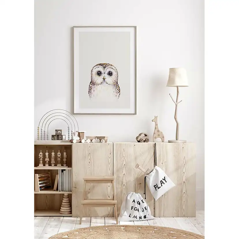 Poster Gallerix Peekaboo Owl