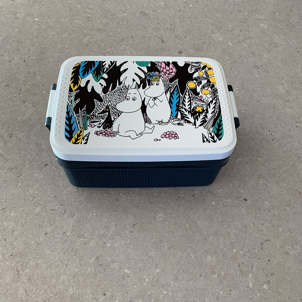 Matlåda Rätt Start Moomin Djungel Grafit