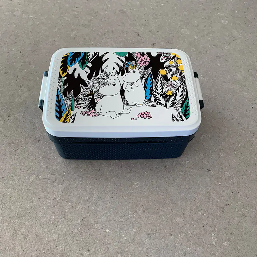 Matlåda Rätt Start Moomin Djungel Grafit