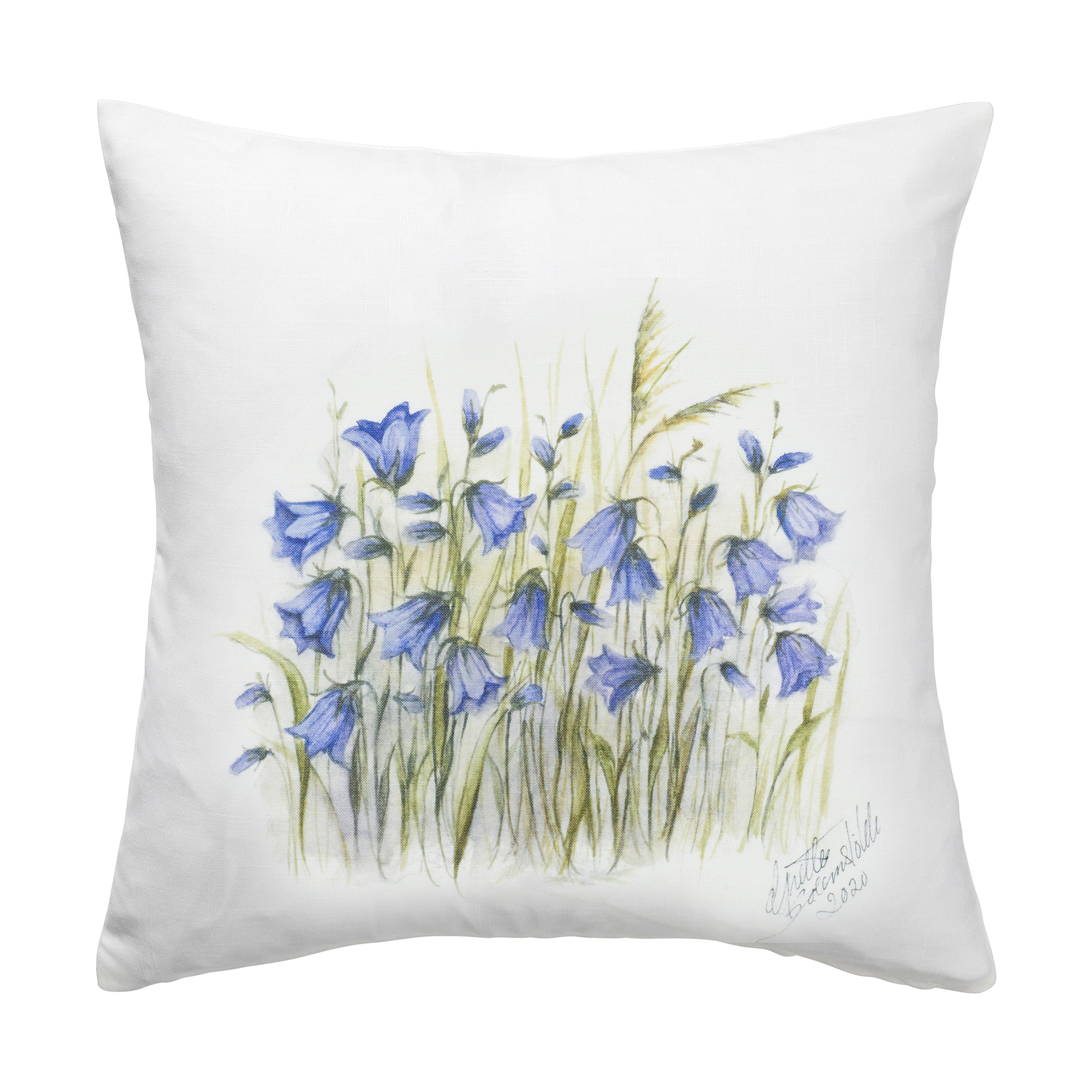 Kuddfodral Svanefors Bluebell 45x45 cm
