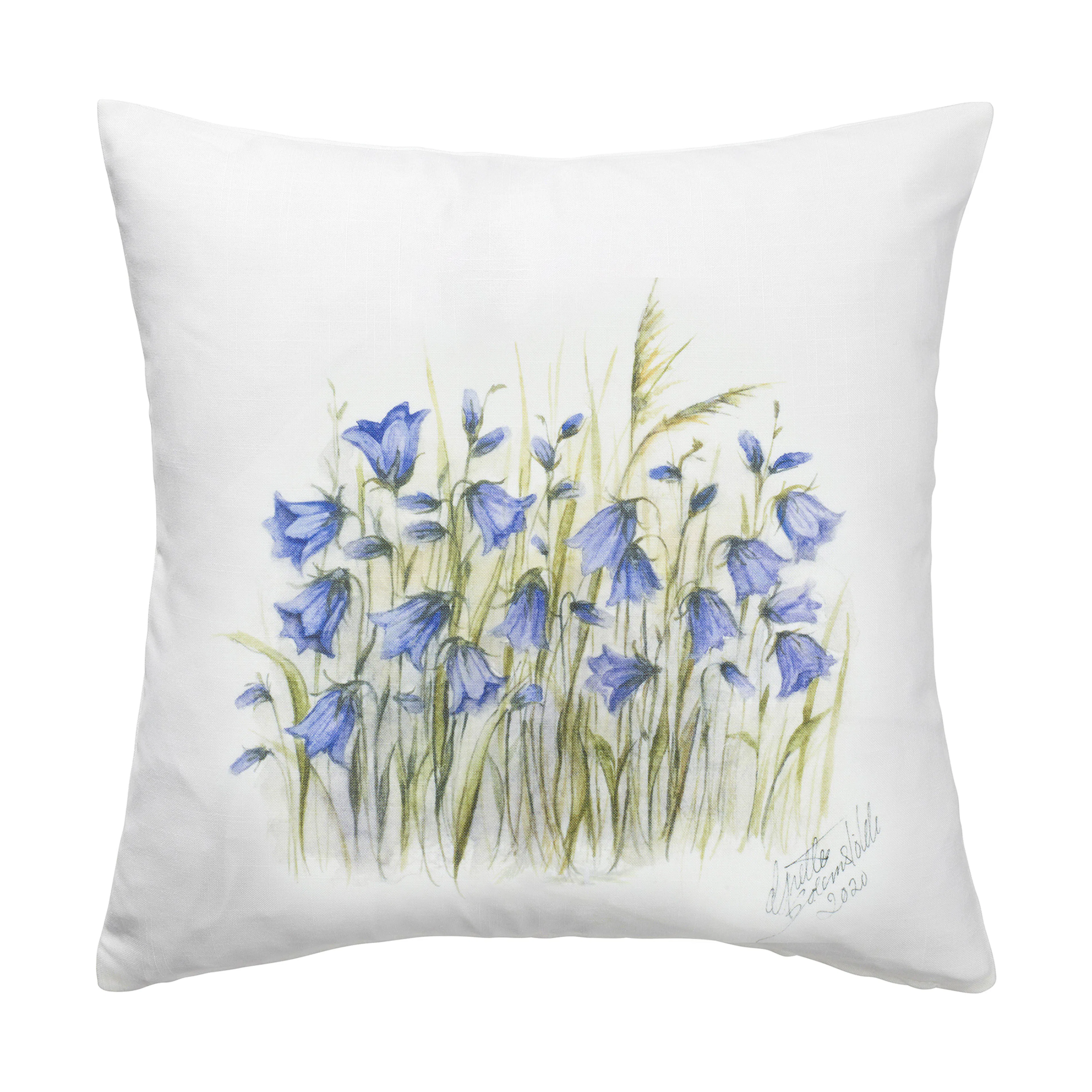 Kuddfodral Svanefors Bluebell 45x45 cm