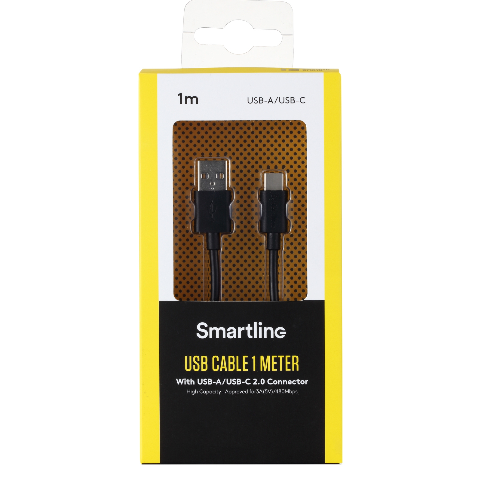 Laddningskabel Smartline USB-C/A