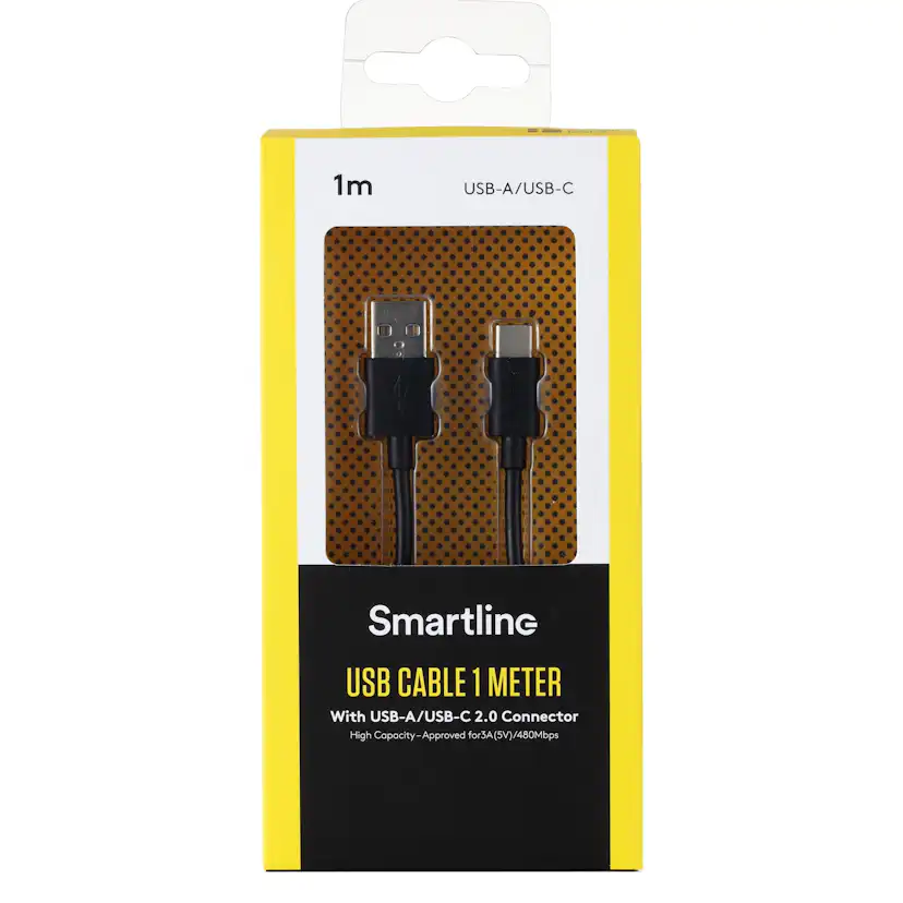 Laddningskabel Smartline USB-C/A