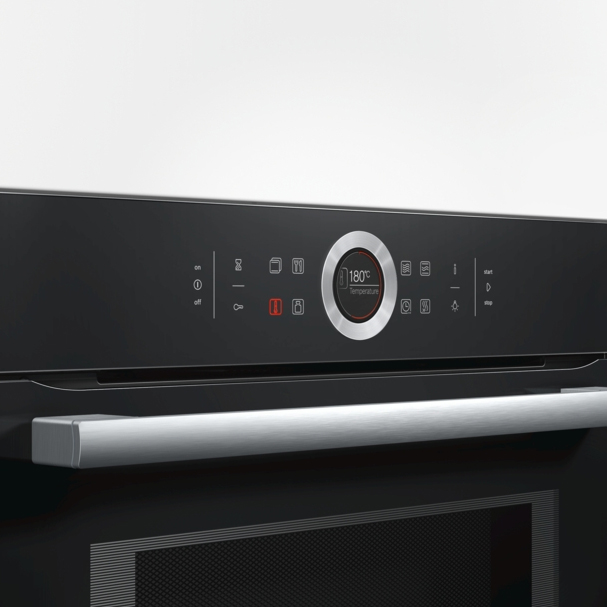 Ugn Bosch CMG633BB1 Med Mikro Svart