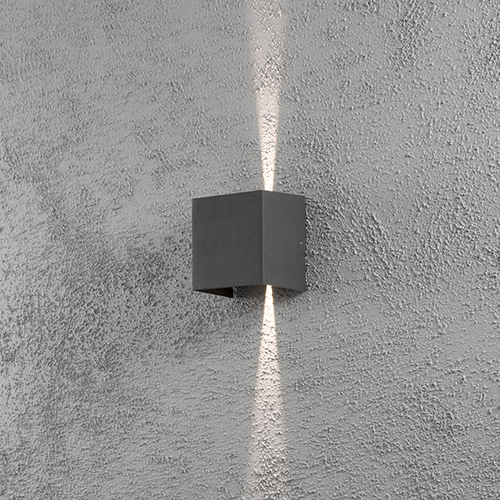Vägglykta Gnosjö Konstsmide Cremona High Power 2x3W LED