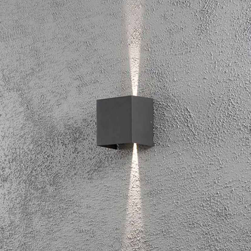 Vägglykta Gnosjö Konstsmide Cremona High Power 2x3W LED