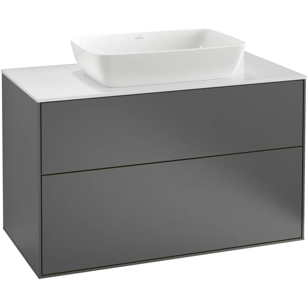 Tvättställsskåp Villeroy & Boch Finion med 2 Lådor och Bänkskiva för Fristående Tvättställ från Artis & Collaro