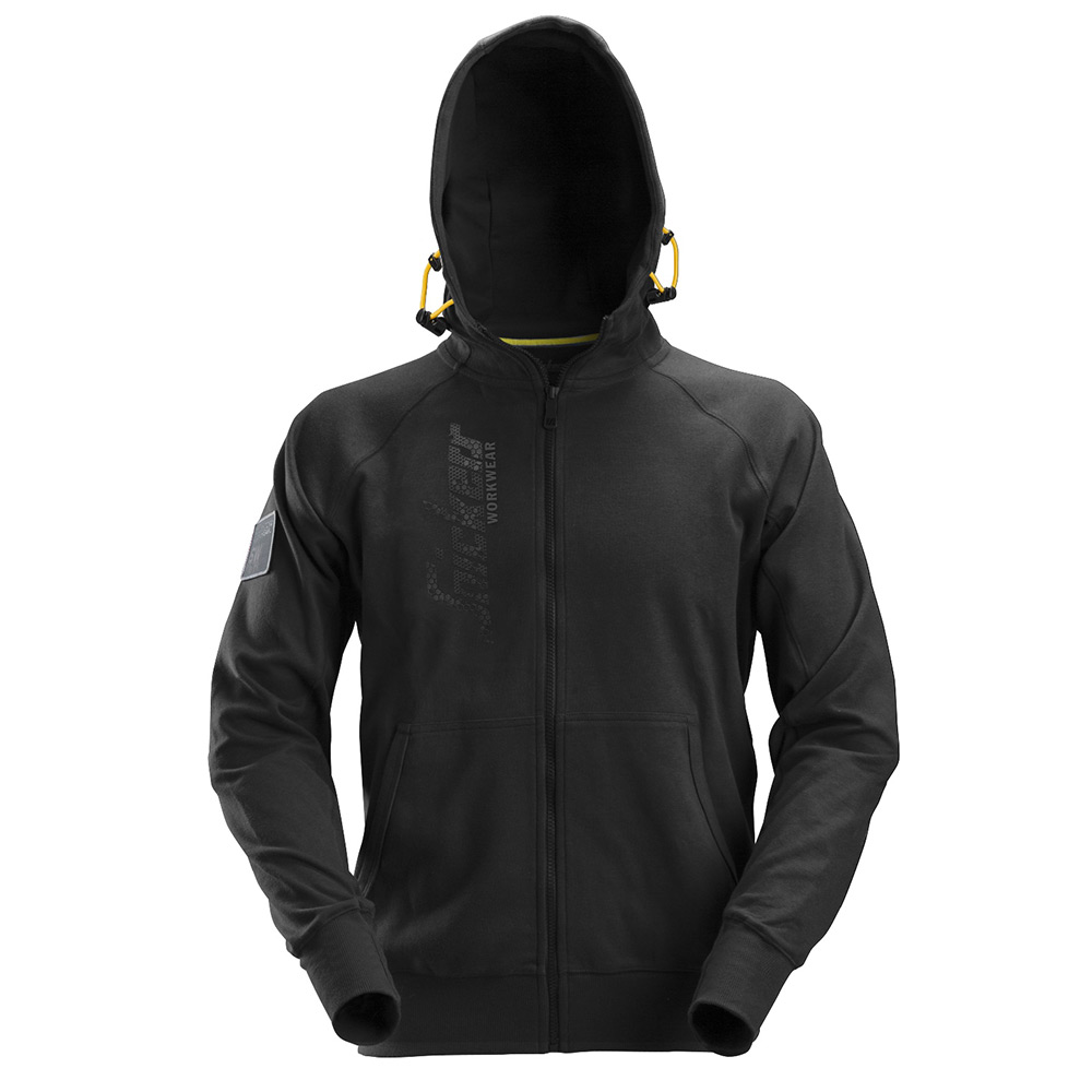 Tröja Snickers Workwear Hoodie zip loggo