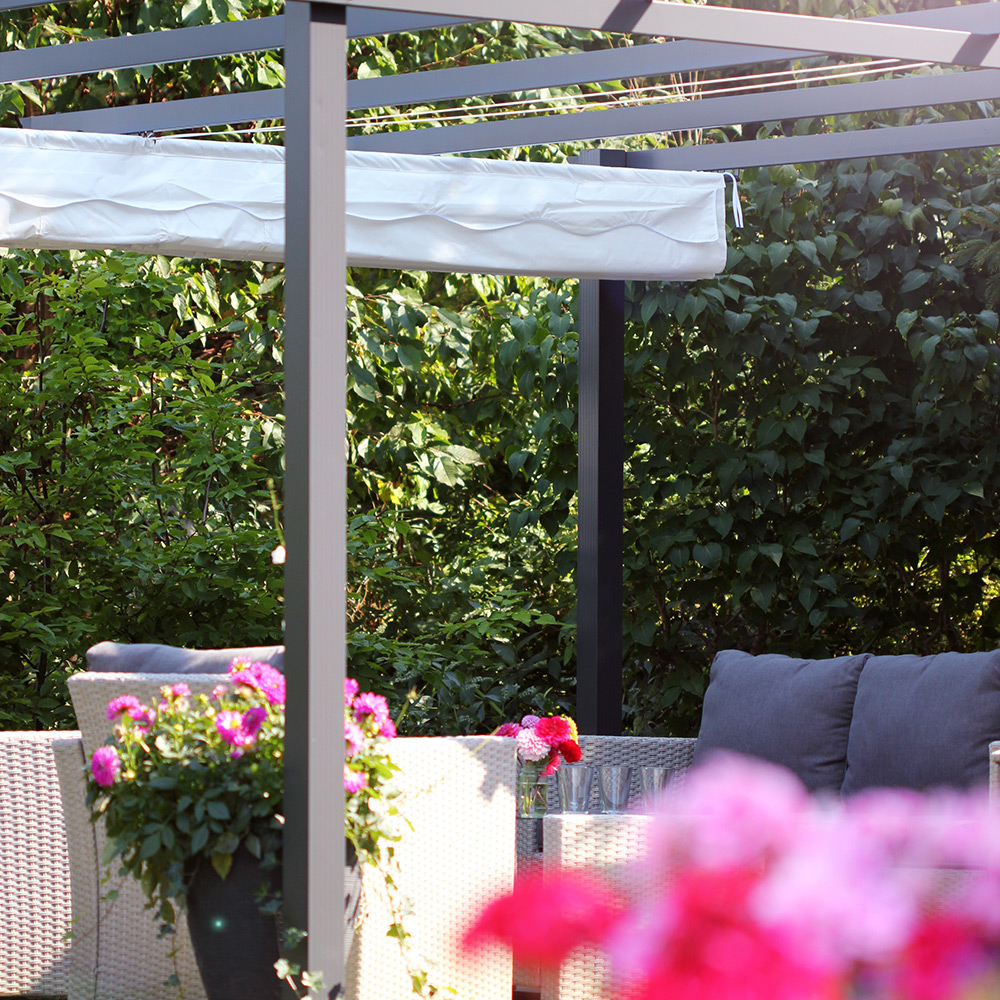 Pergola 4x4 m Vit Vit