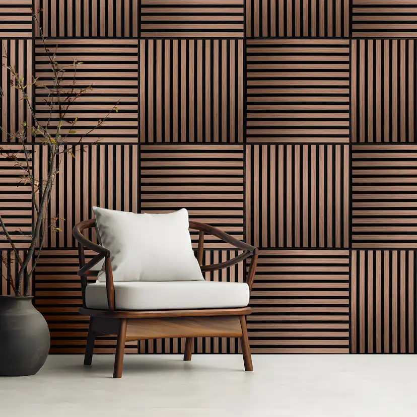 Akustikpaneler NQD Smartwall Fyrkantiga 4-Pack