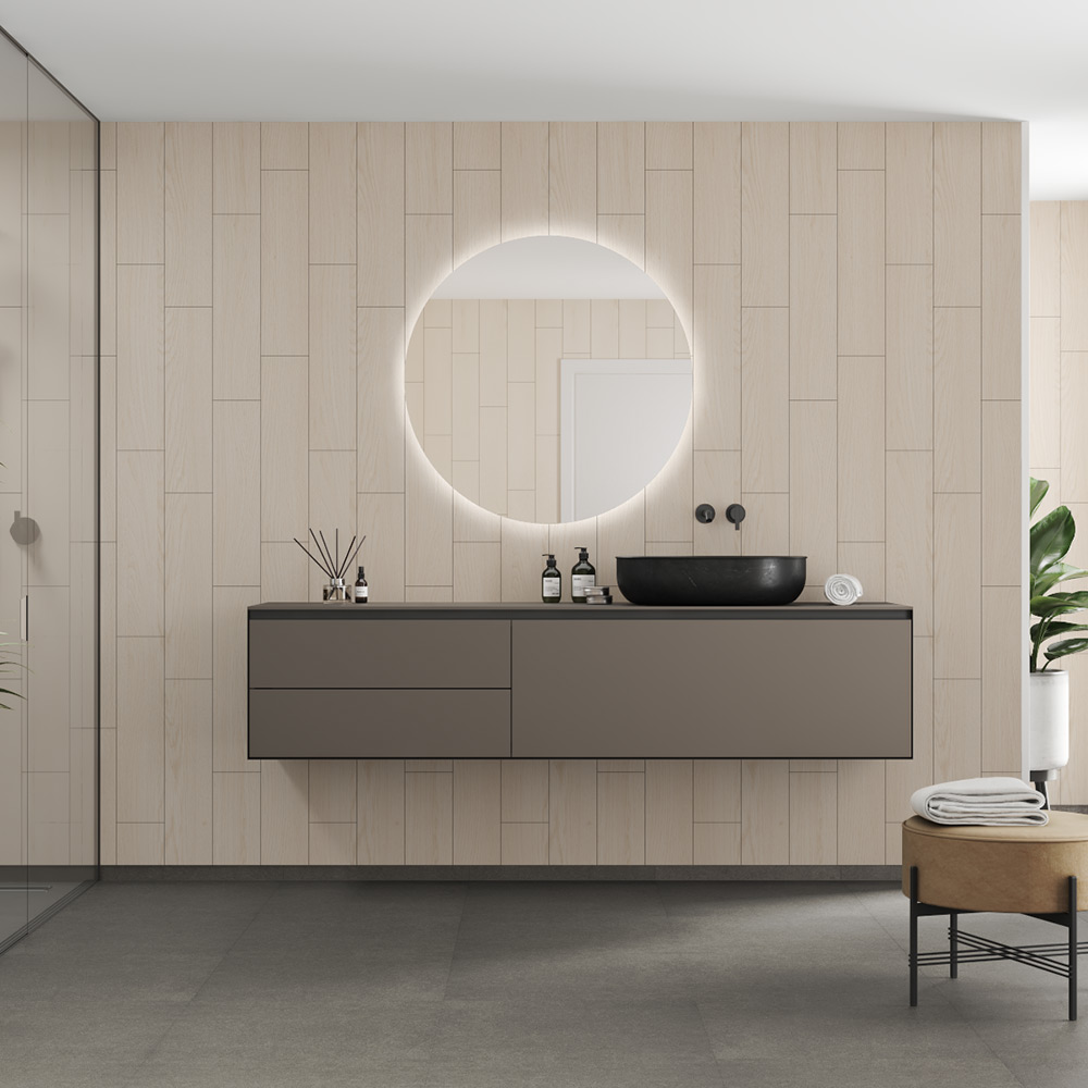 Våtrumsskiva Fibo 2159-M76 Light Wood 10x620x2400 mm