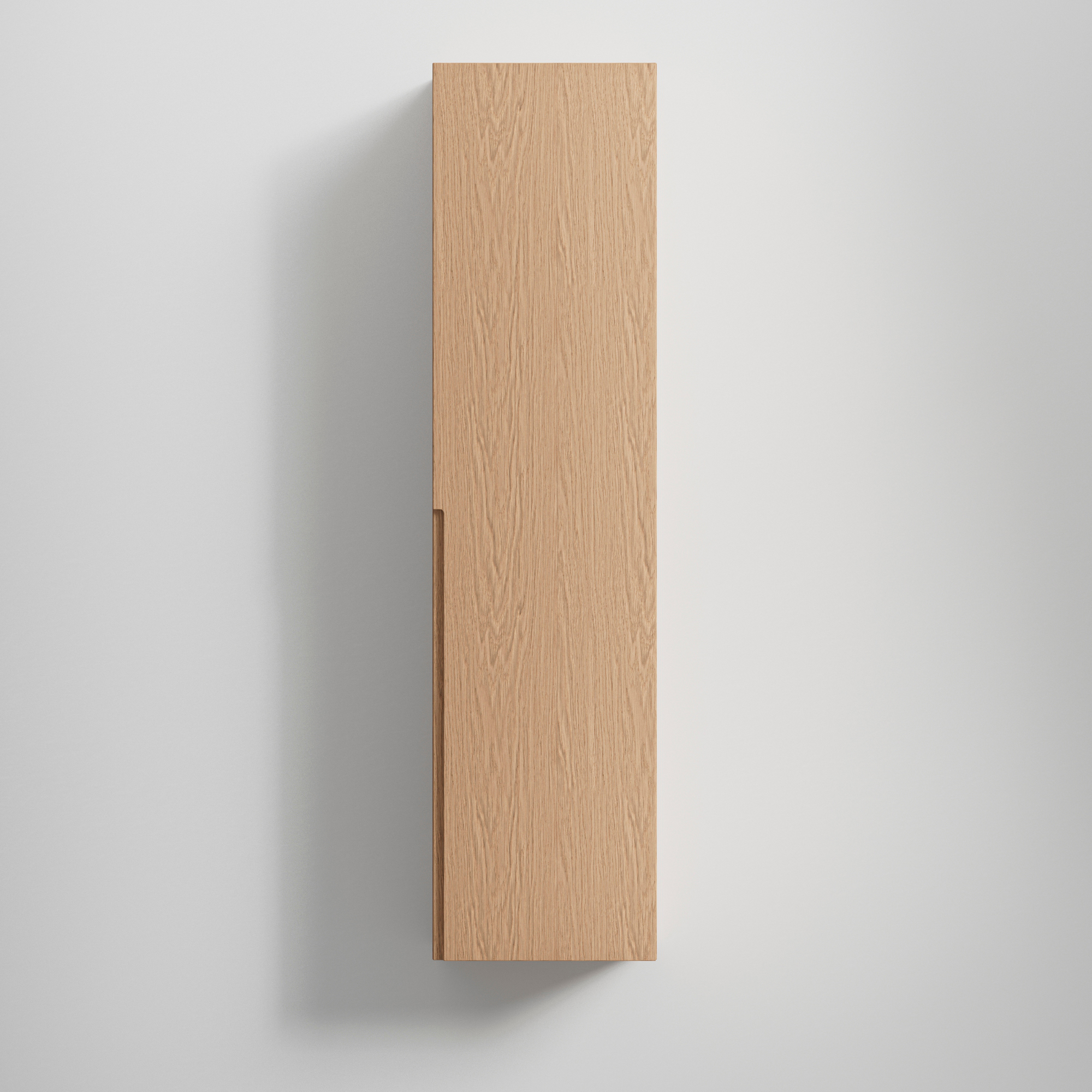 Högskåp Grip 40/30 Natural Oak, 5 Hy, Hö Färg: Natural Oak, Hägning: Höger