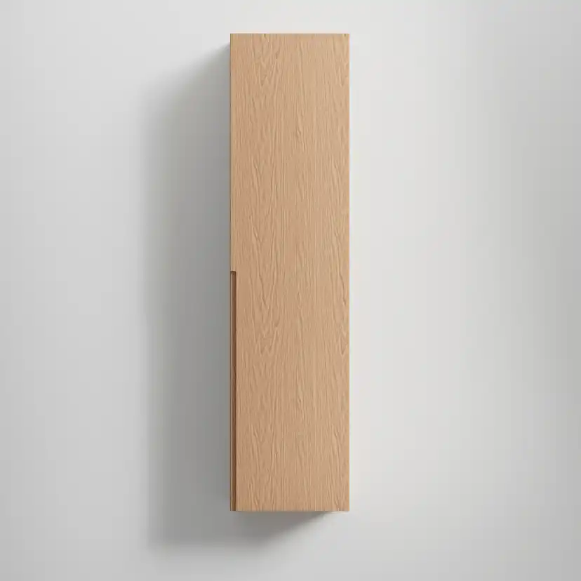 Högskåp Grip 40/30 Natural Oak, 5 Hy, Hö Färg: Natural Oak, Hägning: Höger
