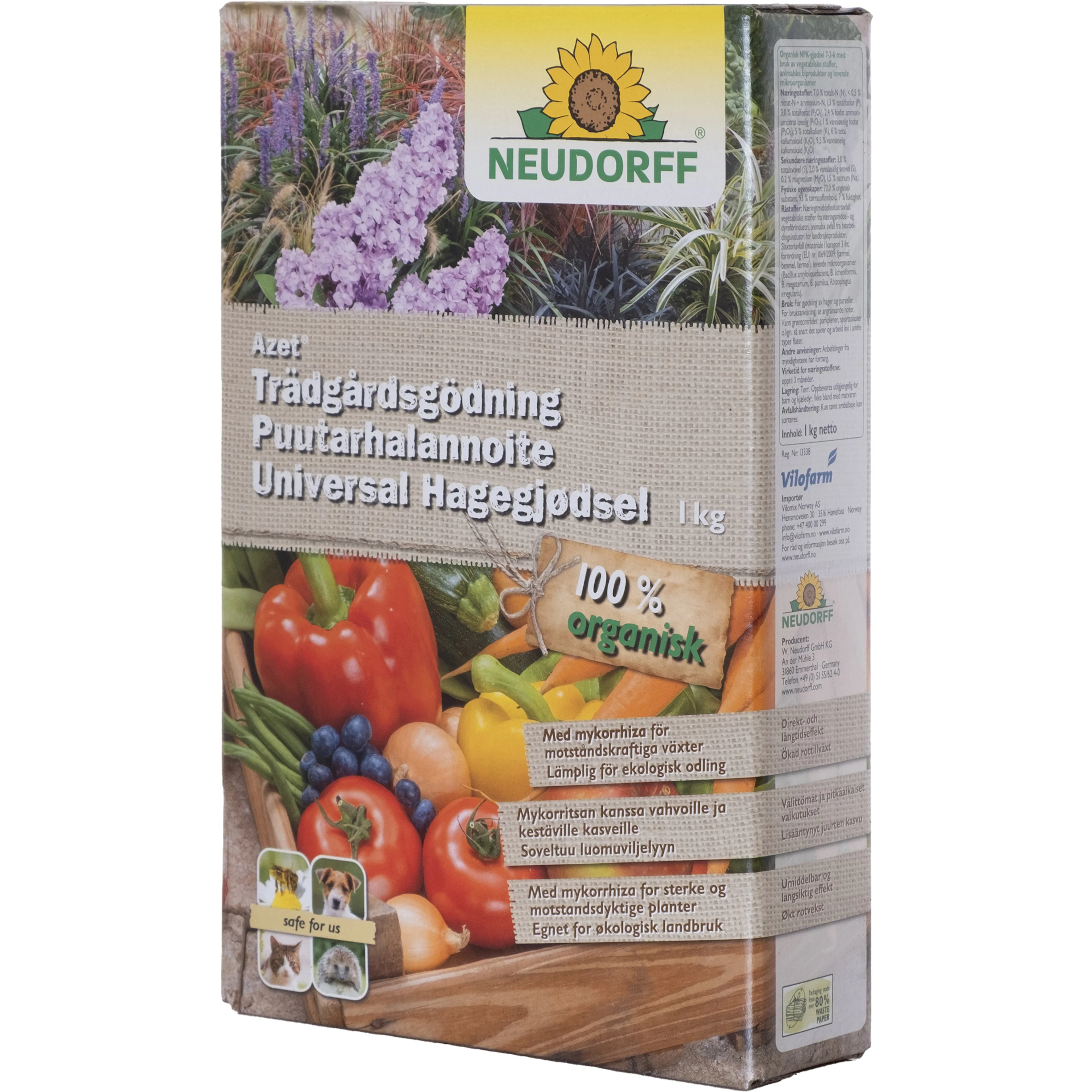 Trädgårdsgödning 1kg, Neudorff