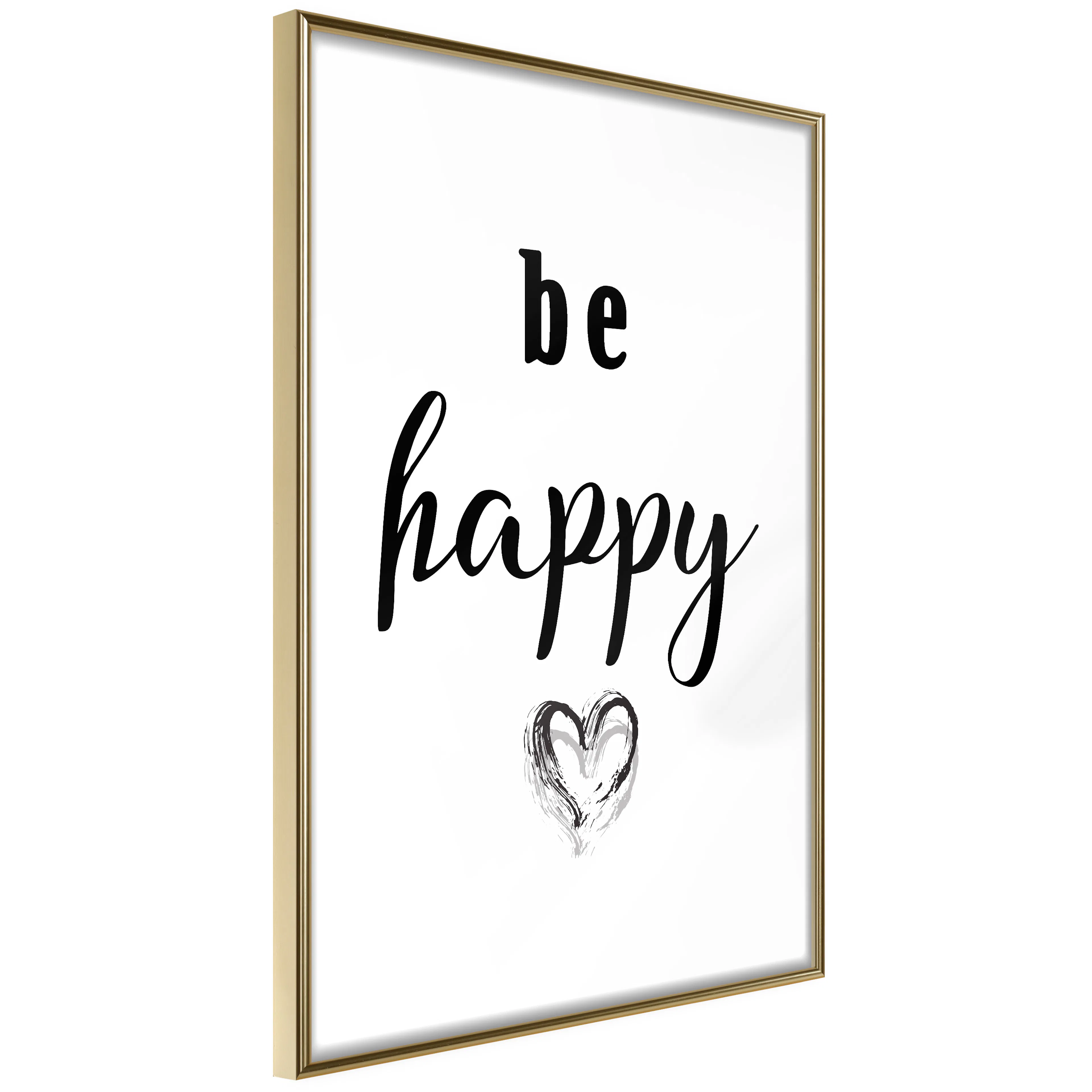 Poster Artgeist Affisch Be Happy