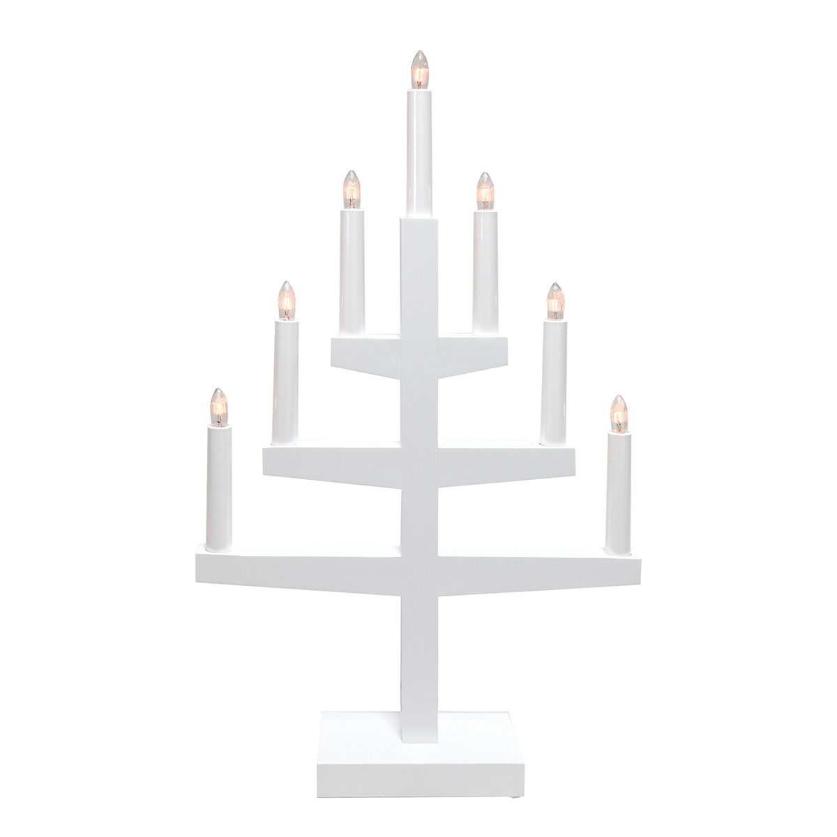 Ljusstake Star Trading Trapp 7-armad Adventsljusstake