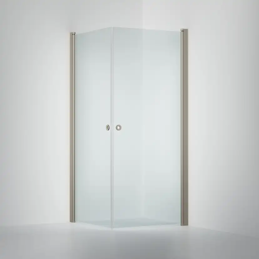 Duschvägg Linc Angel 900x900 mm, Klarglas, Stone