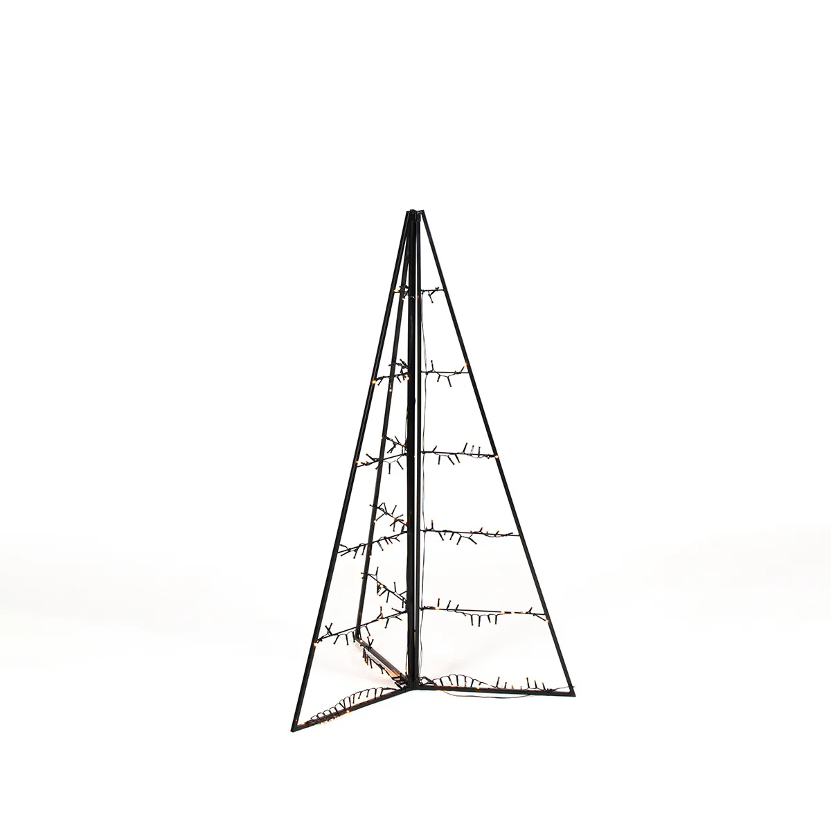 Metalldekoration Gnosjö Konstsmide Pyramid LED