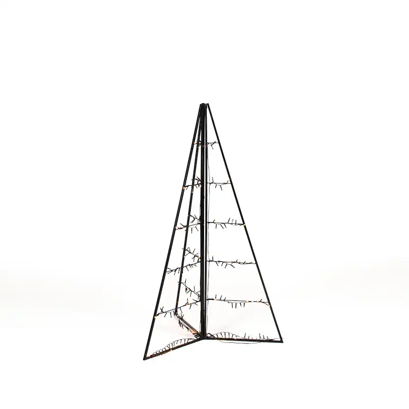 Metalldekoration Gnosjö Konstsmide Pyramid LED