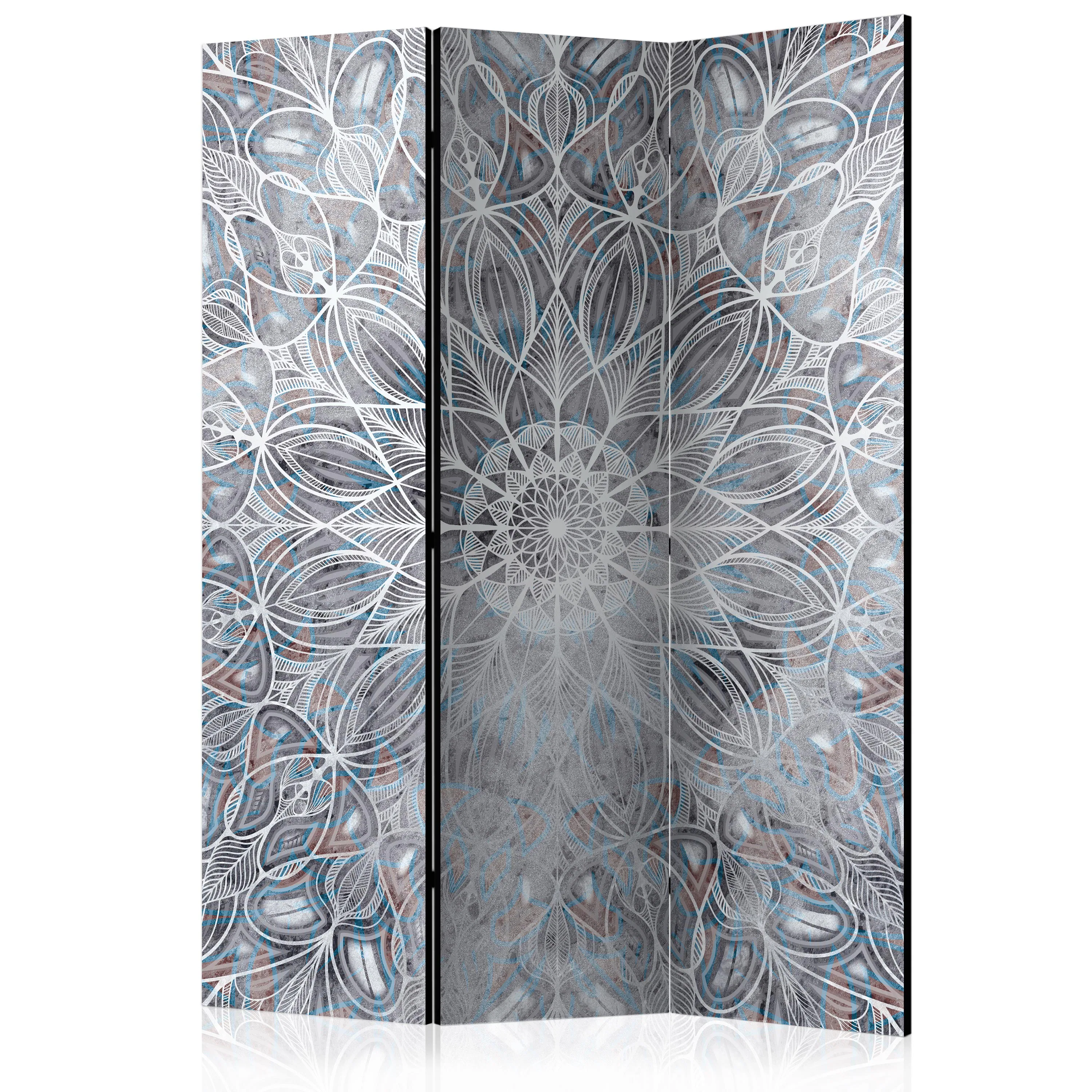 Rumsavdelare Skärmvägg Arkiio Blurred Mandala 135x172 cm
