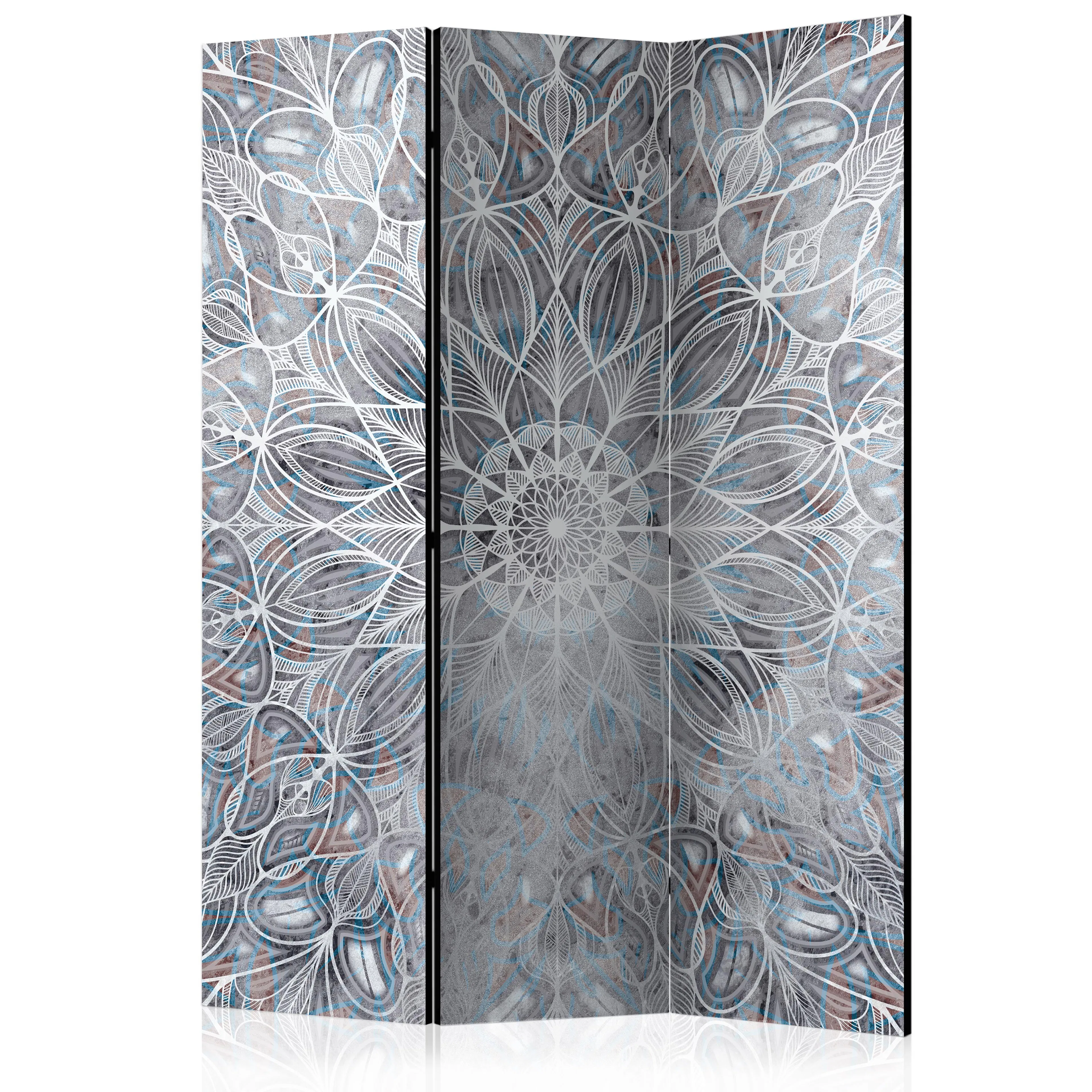 Rumsavdelare Skärmvägg Arkiio Blurred Mandala 135x172 cm