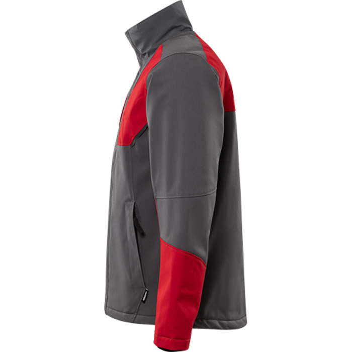 VINTERJACKA 4931 GSW Grå/Röd, Storlek: 4XL