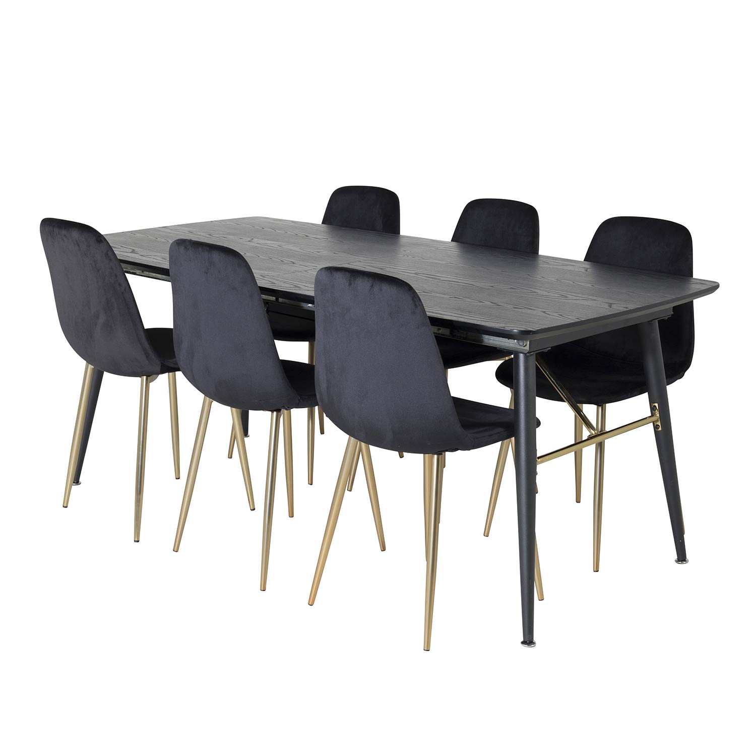 Matgrupp Venture Home Gold med 6 Polar Stolar