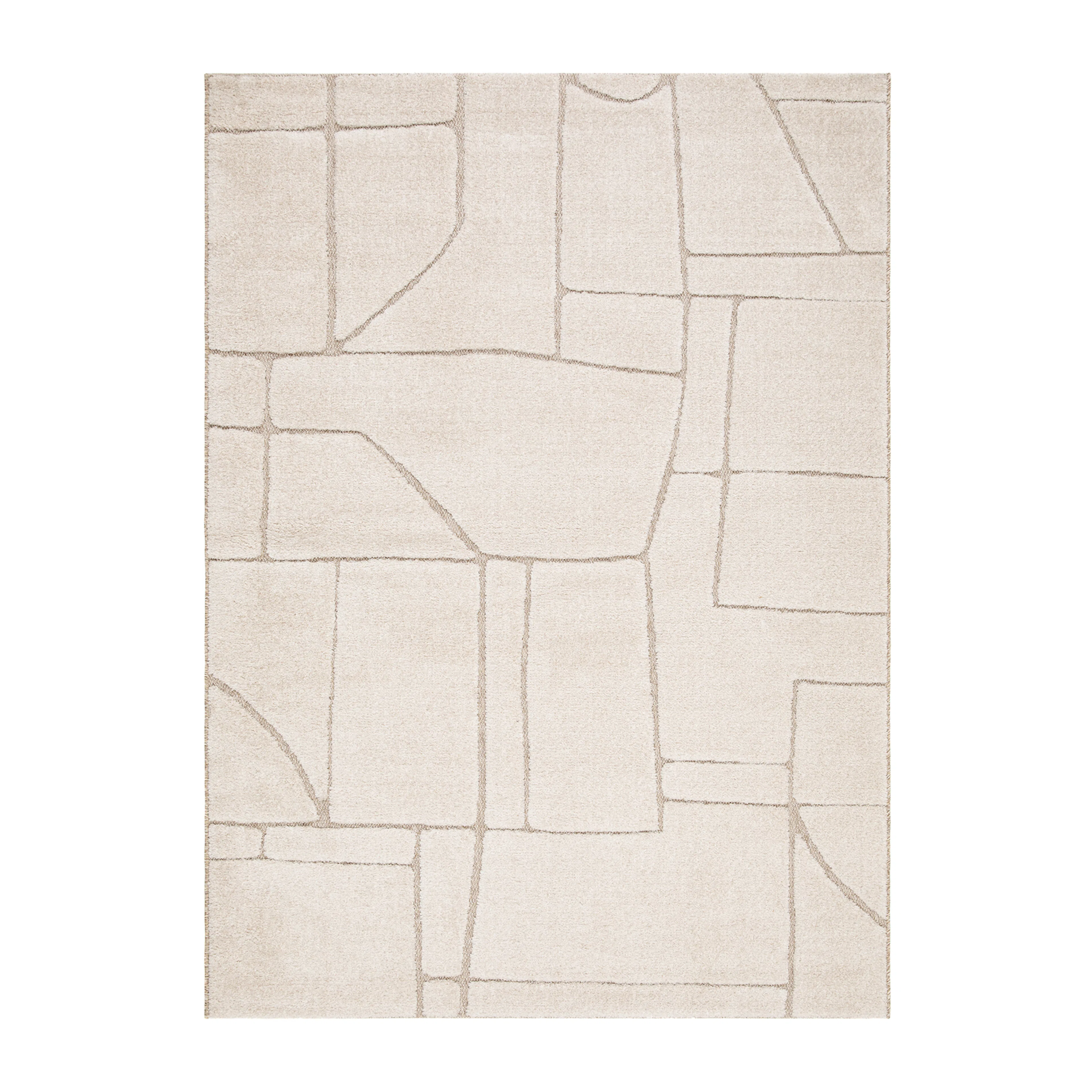 Nature Shape Creme 200*290 Creme, 280x380 cm