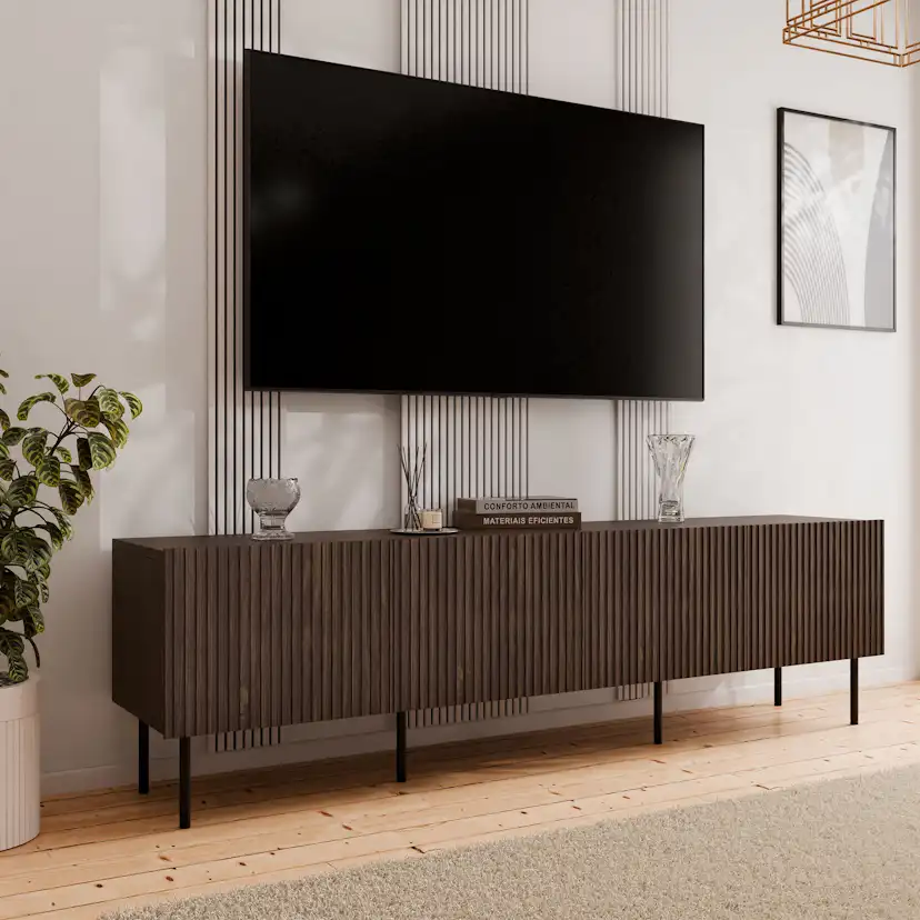 Tv-Bänk Scandinavian Choice Hammarstrand 201 cm med förvaring