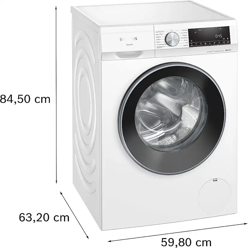 Frontmatad Tvättmaskin Siemens WG44G2ZLDN iQ500