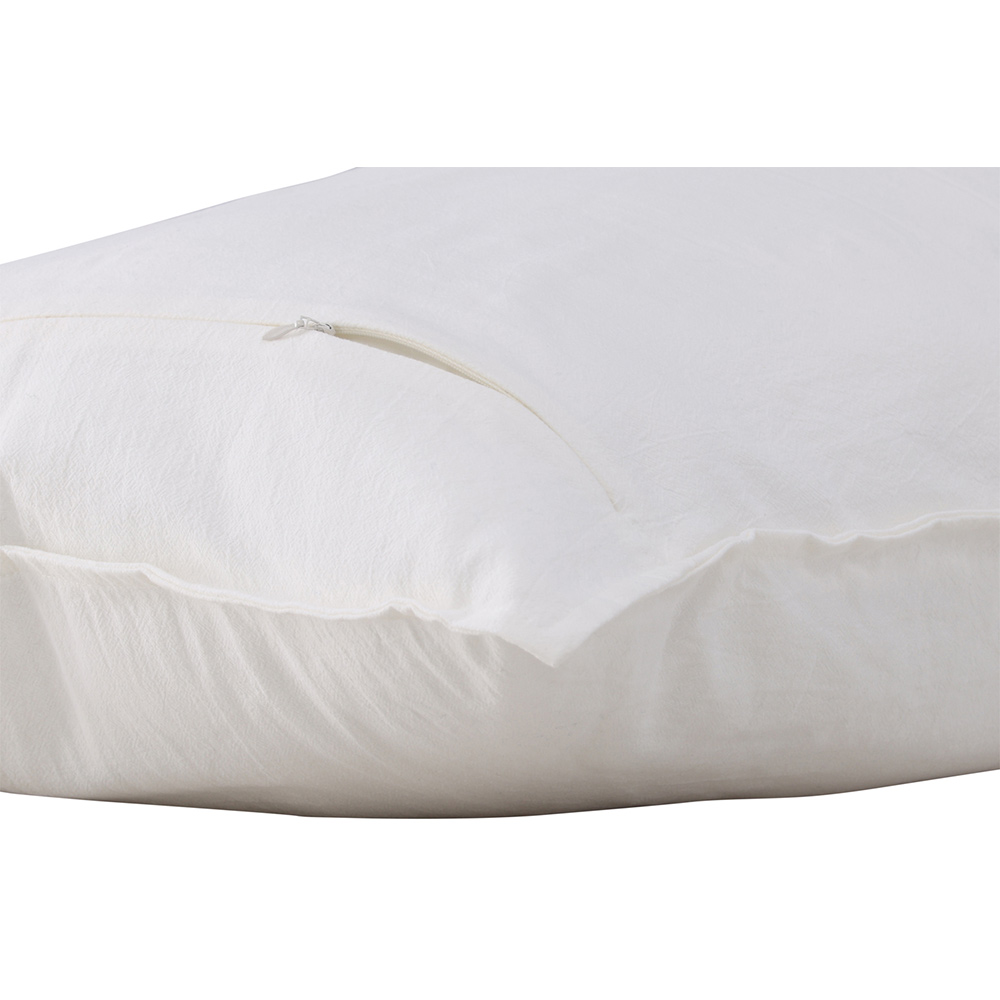 Ronja Cushion Cover Washed Cotton - White / Vit