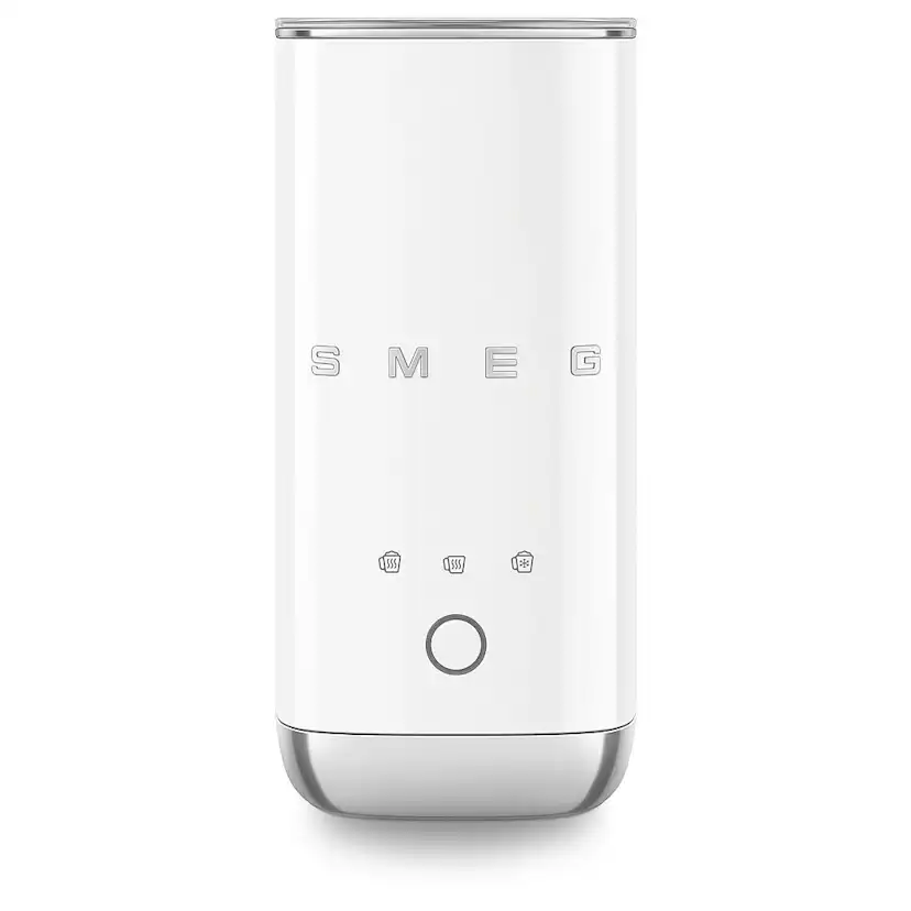 Mini Mjölkskummare Smeg MFF02WHEU Vit