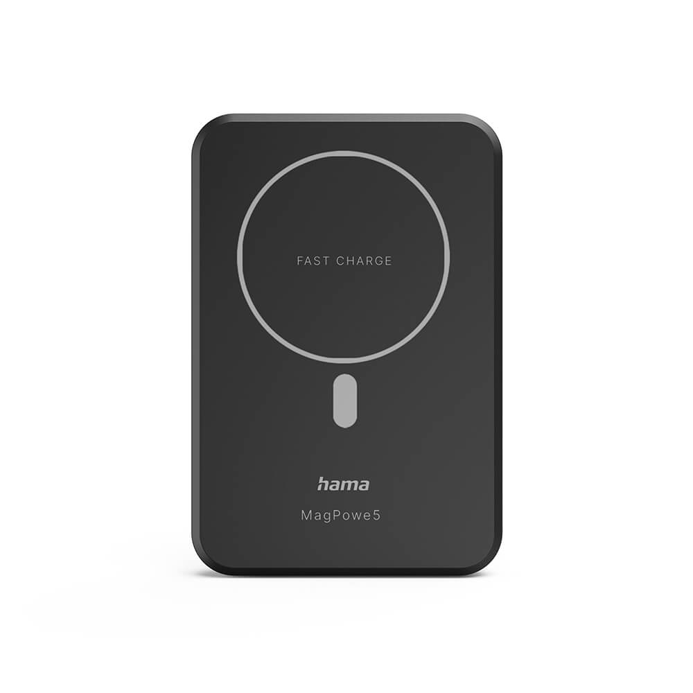 Powerbank Hama MagPower 5 Trådlös 5000mAh