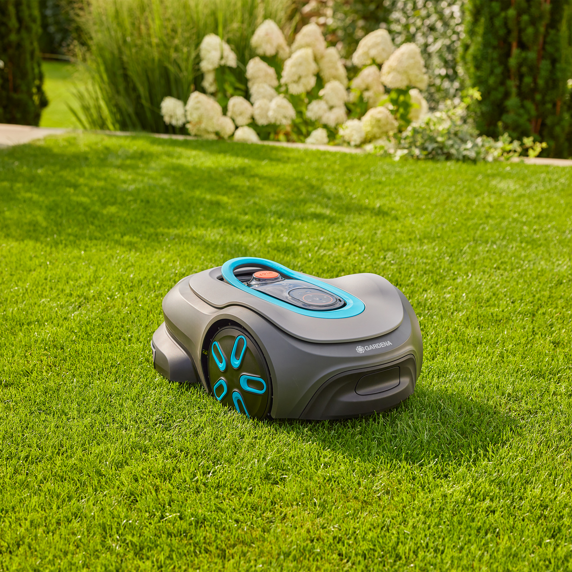Robotgräsklippare Gardena Smart Sileno Max 1500 Paket Med Robothus
