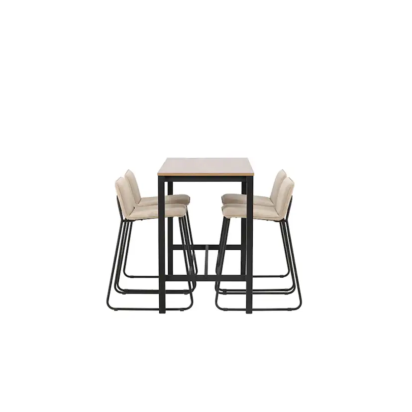 Matgrupp Venture Home Camden med 4 Bisbee Stolar