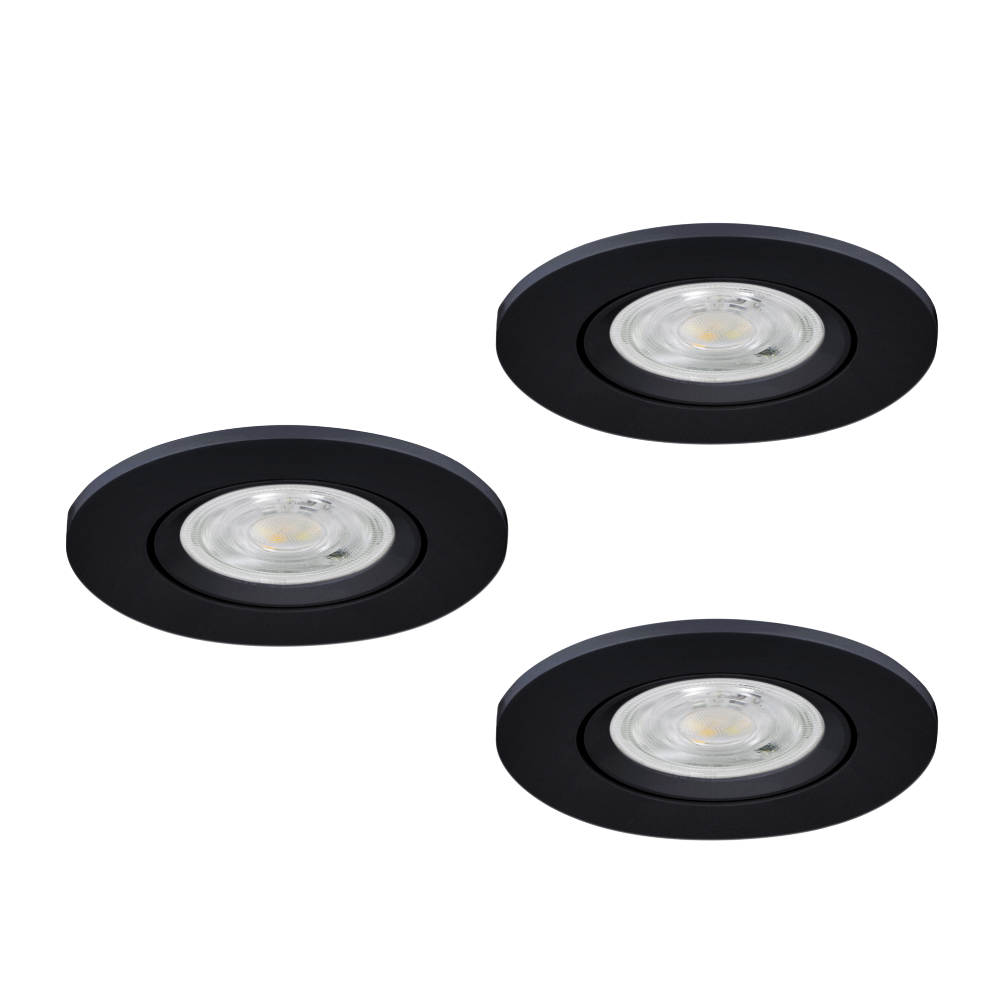 Infälld Lampa Eglo Barranco IP44 30 mm 3000K Set om 3