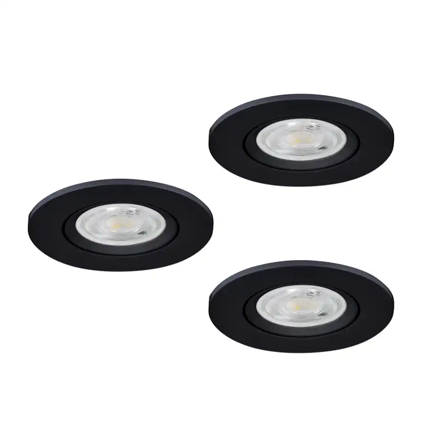 Infälld Lampa Eglo Barranco IP44 30 mm 3000K Set om 3