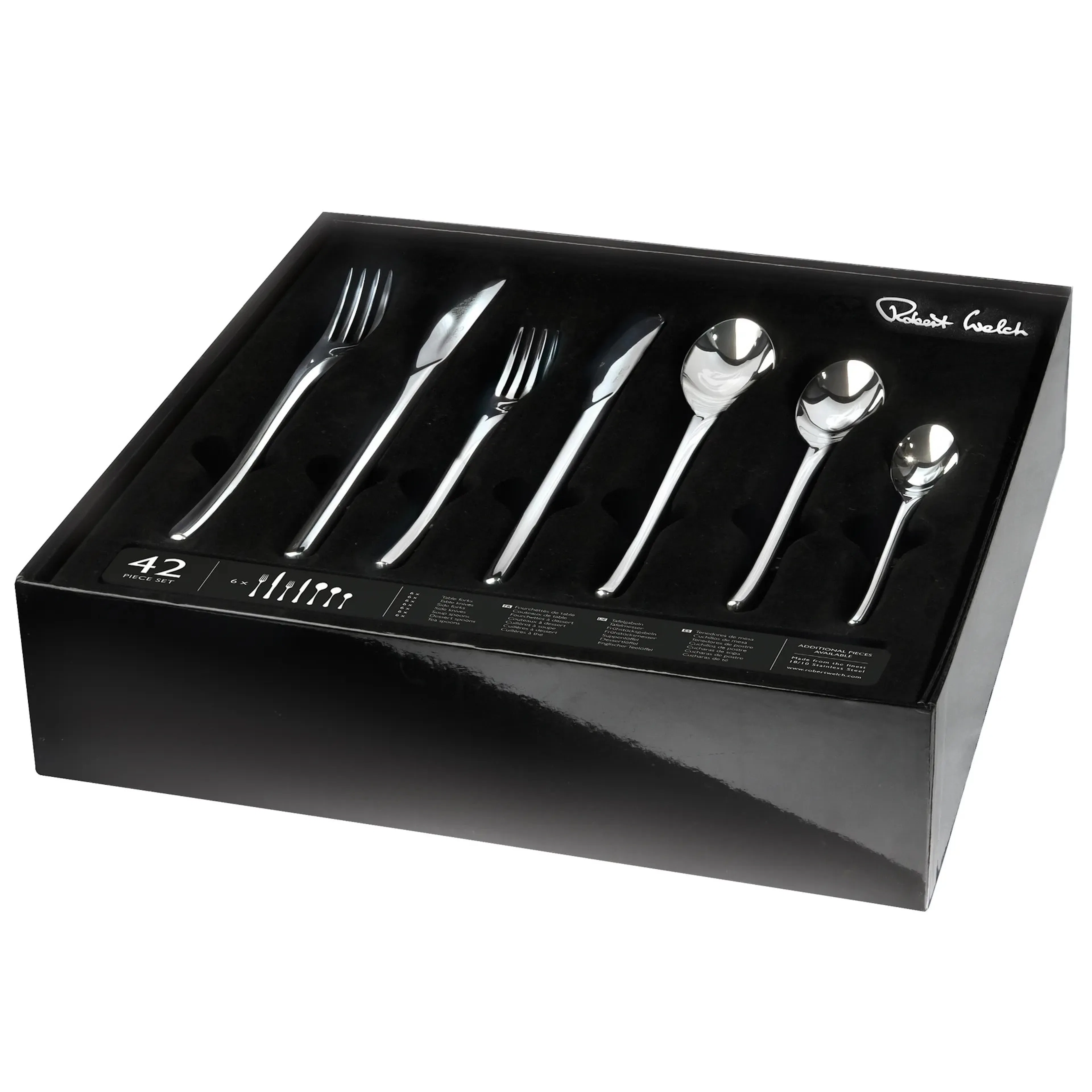 Bestickset Robert Welch Bud Bright 42 Delar