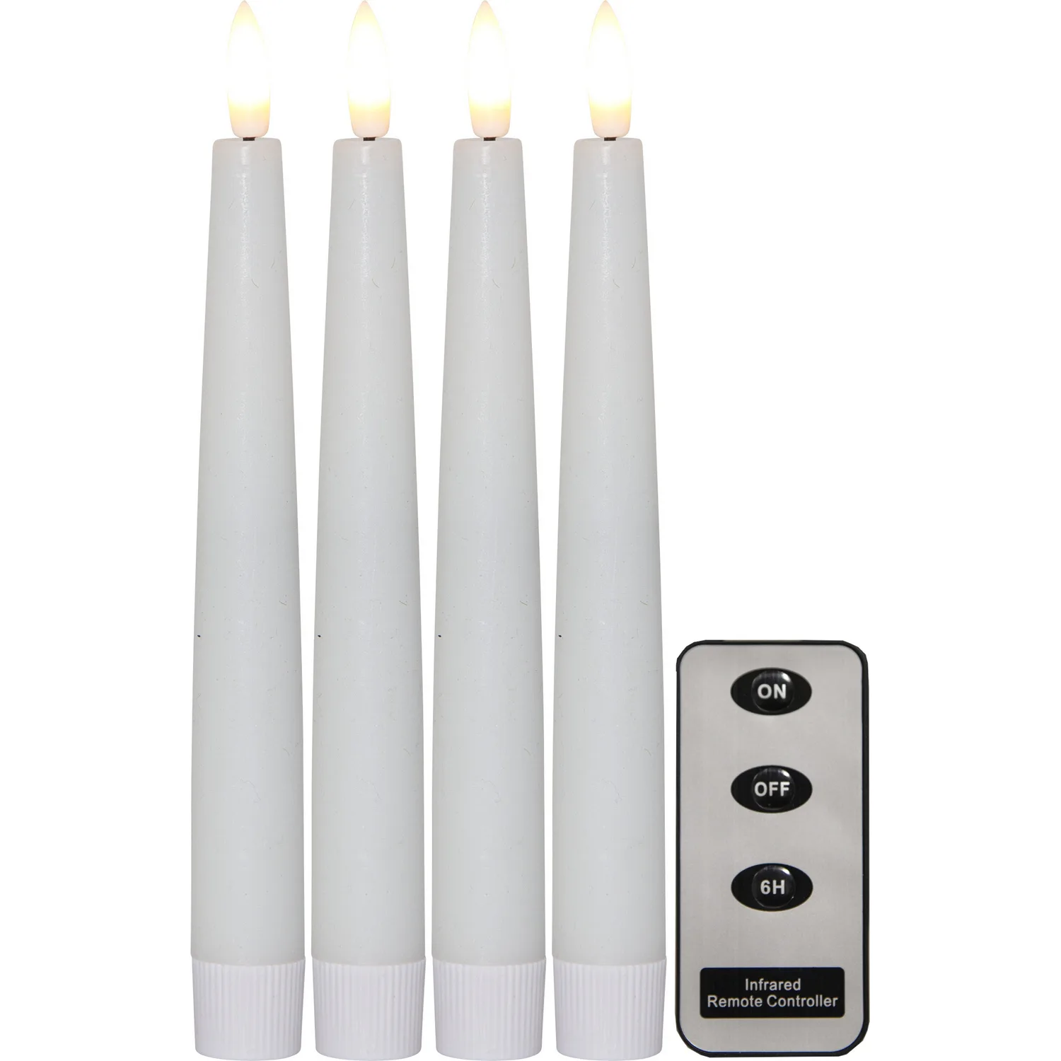 Antikljus Star Trading Flamme 4-pack