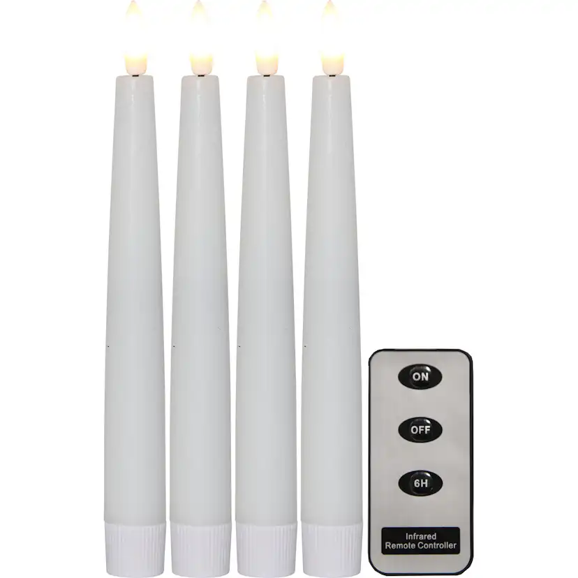 Antikljus Star Trading Flamme 4-pack